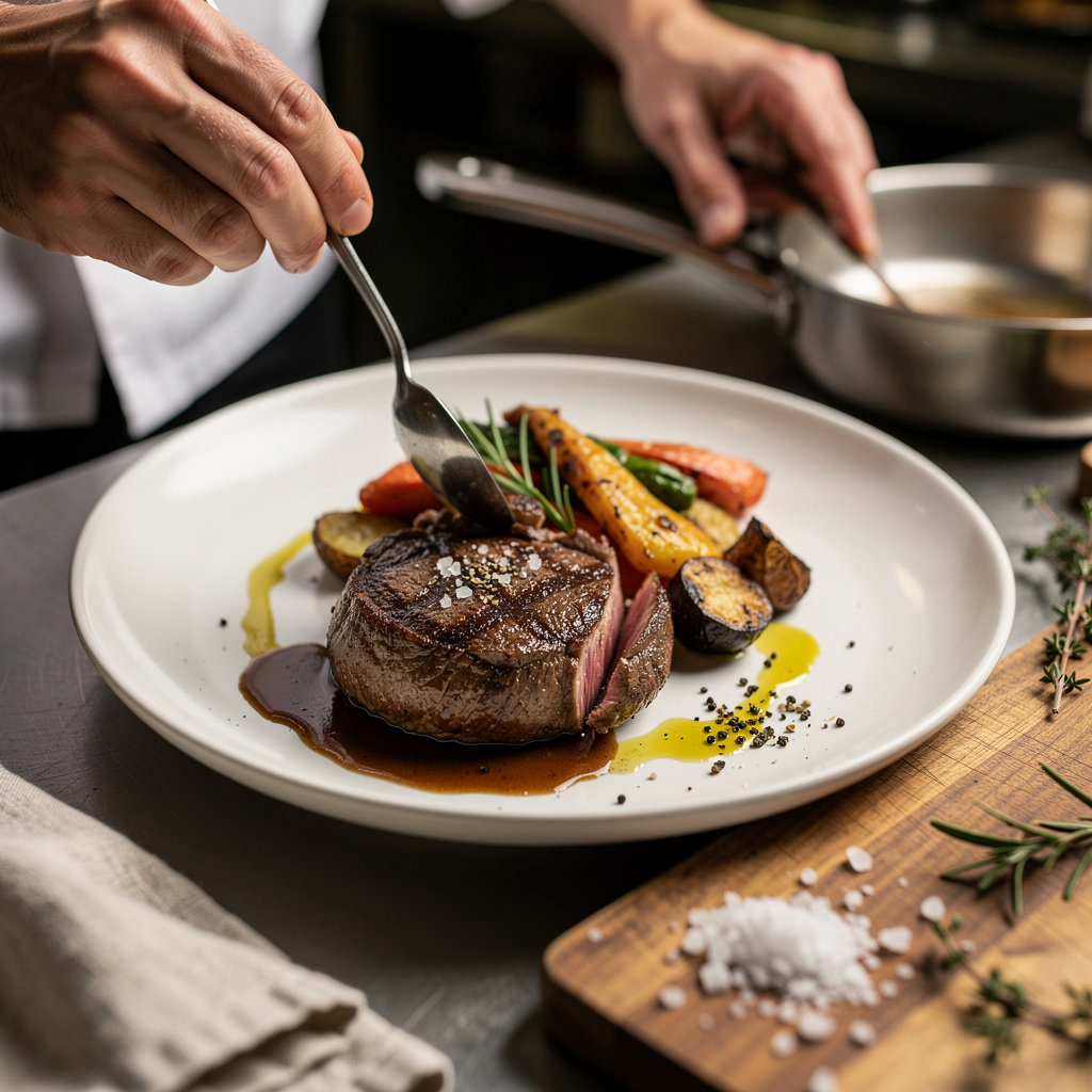 Bella Vista Austin Italian entrées - fresh seafood and premium meat dishes prepared traditionally